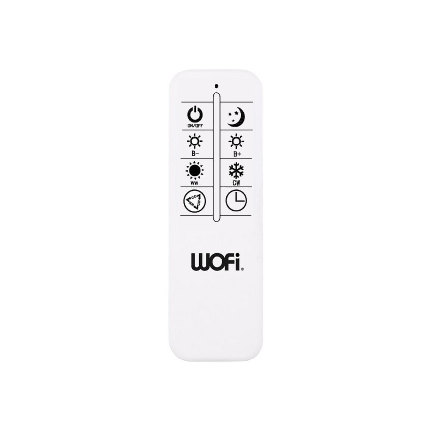 Wofi 11620 - Plafón LED regulable AKON LED/43,5W/230V 2700-5500K + mando a distancia