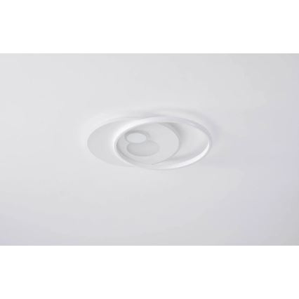 Wofi 11621 - Plafón LED regulable AKON LED/38W/230V 2700-5500K + mando a distancia