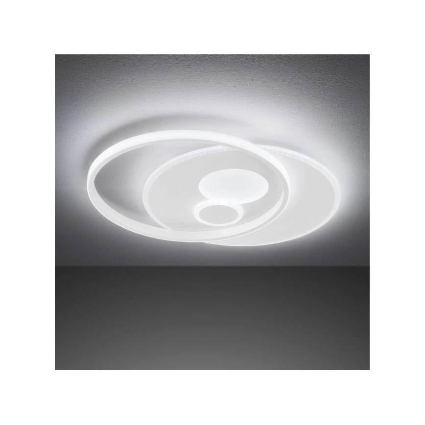 Wofi 11621 - Plafón LED regulable AKON LED/38W/230V 2700-5500K + mando a distancia