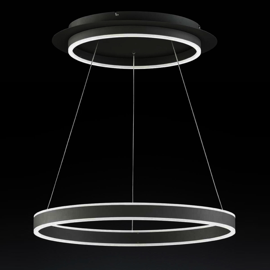 Wofi 12147 - Lámpara de araña LED regulable KEMI LED/73W/230V 3000K + control remoto