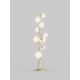 Wofi 3014-901 - Lámpara LED de pie NANCY 9xG9/3,5W/230V dorado/blanco
