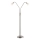 Wofi 307102640000 - Lámpara de pie LED regulable NOIS 2xLED/5W/230V