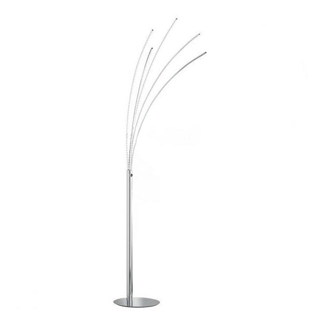 Wofi 3557.05.01.0000 - Lámpara de pie LED regulable BENETT LED/24W/230V