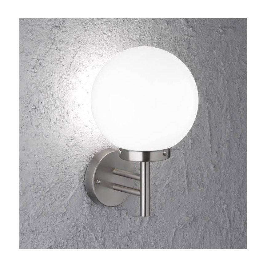 Wofi 4033.01.97.7000 - Aplique de exterior REMO 1xE27/60W/230V IP44