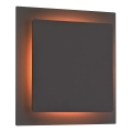 Wofi 451401109000 - Aplique LED FEY LED/8W/230V negro