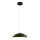 Wofi 6001-104 - Lámpara de araña LED regulable ROSCOFF LED/19W/230V negro/dorado