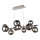 Wofi 6014.10.24.9000 - Lámpara LED colgante VILLA 10xG9/3W/230V negro/cromo brillante
