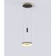 Wofi 6054-302 - Lámpara de araña LED regulable JESSE LED/15,5W/230V negro