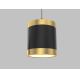 Wofi 7003-404 - Lámpara de araña LED regulable TOULOUSE LED/34W/230V negro/dorado