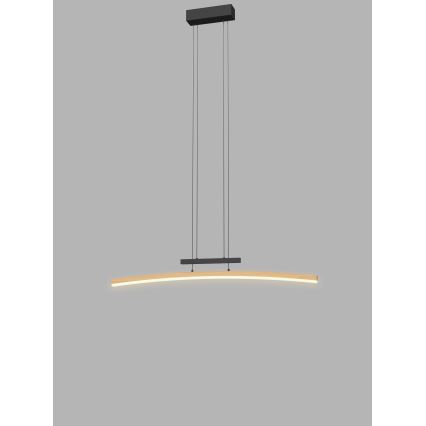 Wofi 7020-106 - Lámpara de araña LED regulable BOLOGNA LED/27W/230V