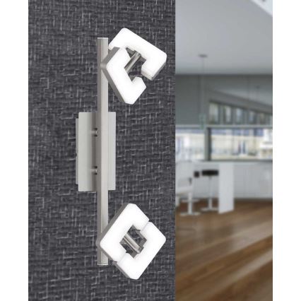 Wofi 7026.02.64.5000 - Foco LED ZARA 2xLED/5,2W/230V