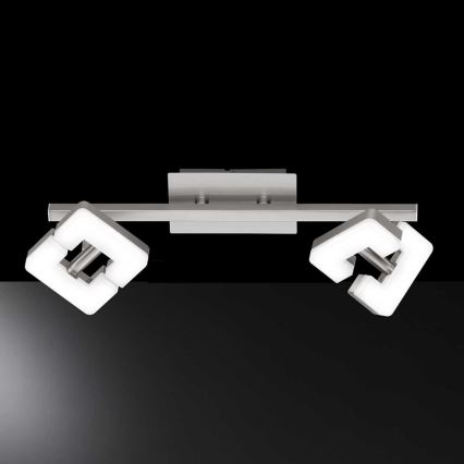 Wofi 7026.02.64.5000 - Foco LED ZARA 2xLED/5,2W/230V