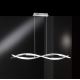 Wofi 7152.02.01.6000 - Lámpara de araña LED regulable IDANA 2xLED/13,5W/230V