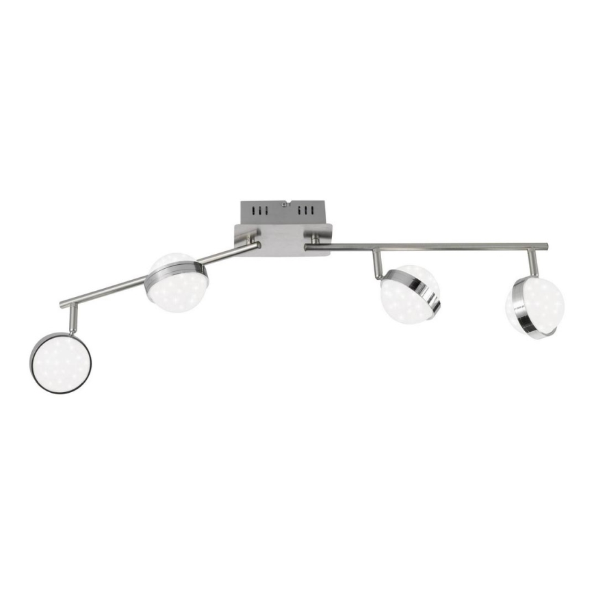 Wofi 7241.04.54.6000 - Foco LED regulable MONDE 4xLED/6W/230V