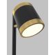 Wofi 8003-104S - Lámpara de mesa LED regulable TOULOUSE LED/10W/230V negro/dorado