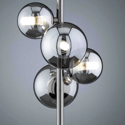Wofi 8014.04.24.9000 - Lámpara de mesa LED VILLA 4xG9/3W/230V negro