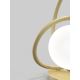 Wofi 8014-201 - Lámpara de mesa LED NANCY 2xG9/3,5W/230V dorado/blanco