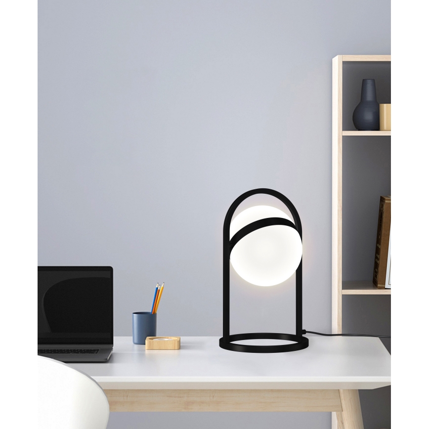 Wofi 8046-102 - Lámpara de mesa LED táctil regulable AVIGNON LED/10,5W/230V negro
