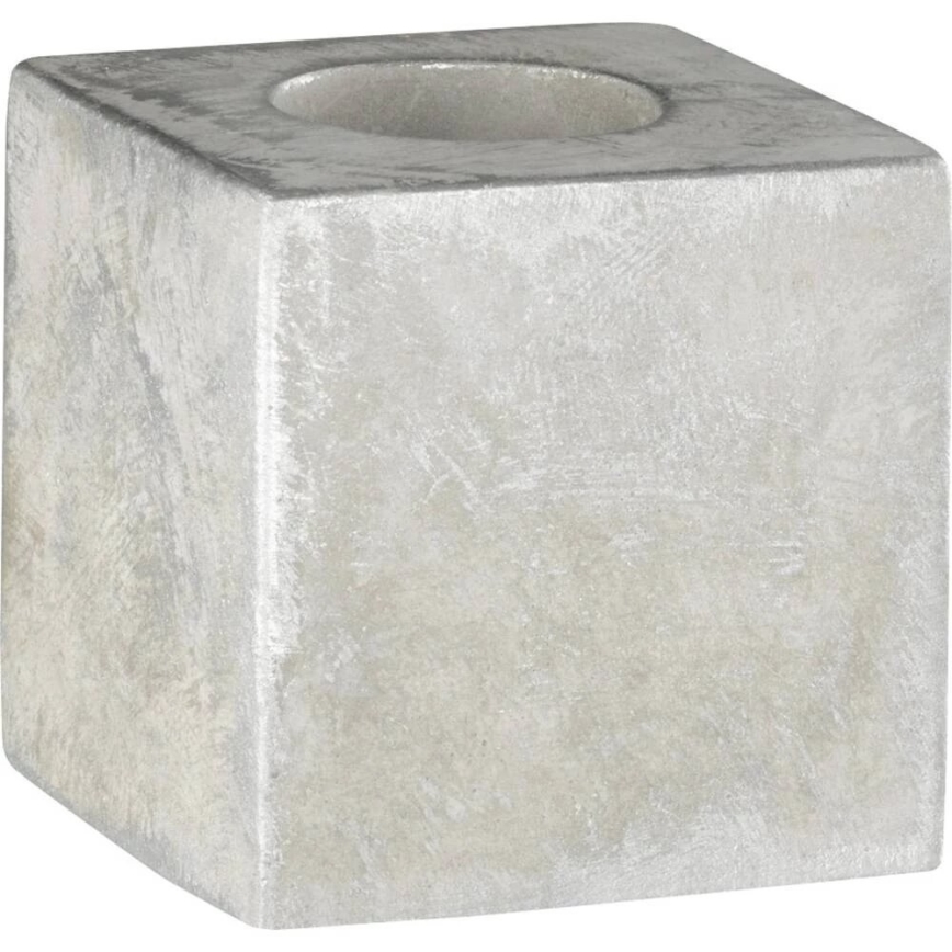 WOFI 8213.01.50.7000 - Lámpara de mesa BROAD 1xE27/10W/230V concreto