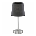 Wofi 8324.01.10.0000 - Lámpara de mesa CESENA 1xE14/42W/230V antracita
