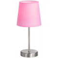 Wofi 832401949000 - Lámpara de mesa CESENA 1xE14/42W/230V rosa