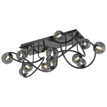 Wofi 9014-1205 - Lámpara de techo LED NANCY 12xG9/3,5W/230V cromo negro