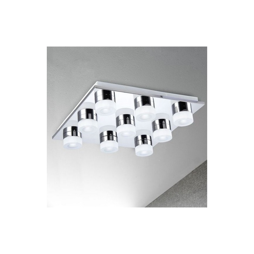 Wofi 9175.09.01.0000 - Plafón LED regulable LOGAN 9xLED/4,2W/230V