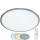 Wofi 9457.01.70.9600 - Plafón LED regulable LINOX LED/34W/230V 3000-6000K + control remoto