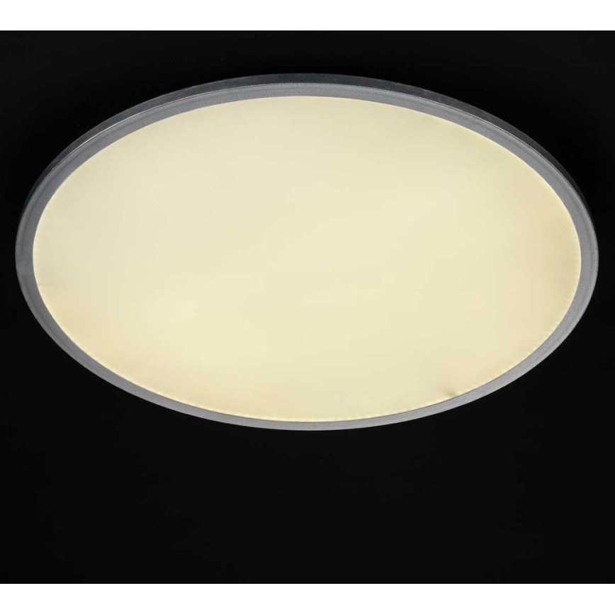 Wofi 9457.01.70.9600 - Plafón LED regulable LINOX LED/34W/230V 3000-6000K + control remoto