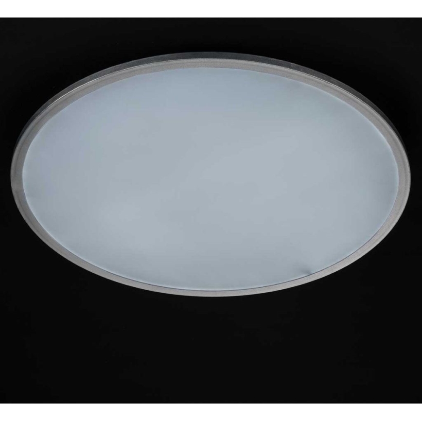 Wofi 9457.01.70.9600 - Plafón LED regulable LINOX LED/34W/230V 3000-6000K + control remoto