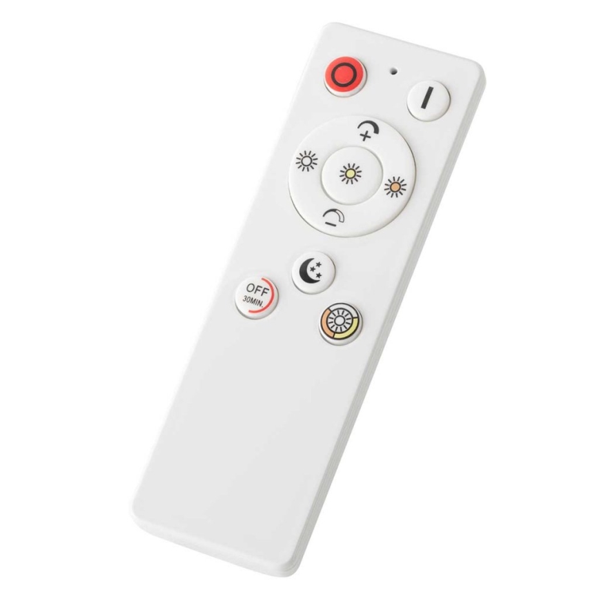 Wofi 9457.01.70.9600 - Plafón LED regulable LINOX LED/34W/230V 3000-6000K + control remoto