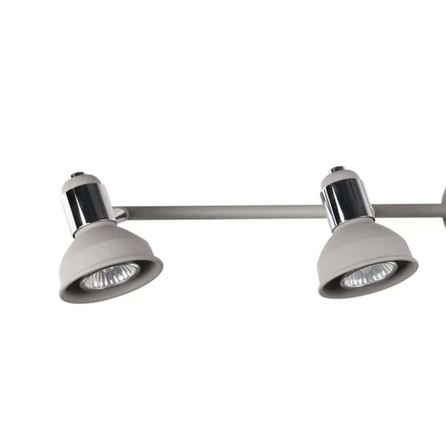 Wofi 984104509000 - Foco ISABEL 4xGU10/28W/230V gris