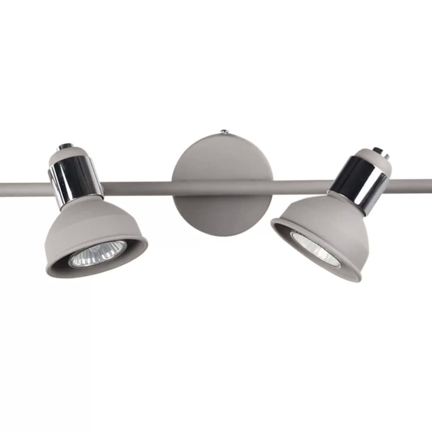 Wofi 984104509000 - Foco ISABEL 4xGU10/28W/230V gris