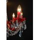Wranovsky JWZ101083101 - Lámpara de araña colgante de cristal BRILLIANT 8xE14/40W/230V