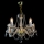 Wranovsky JWZ109052100 - Lámpara de araña colgante de cristal BALANCE 5xE14/40W/230V