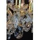 Wranovsky JWZ125122230 - Lámpara de araña colgante de cristal MARIERA 12xE14/40W/230V