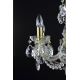 Wranovsky JWZ125122230 - Lámpara de araña colgante de cristal MARIERA 12xE14/40W/230V