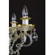 Wranovsky JWZ148062100 - Lámpara de araña colgante de cristal DIAMANT 6xE14/40W/230V