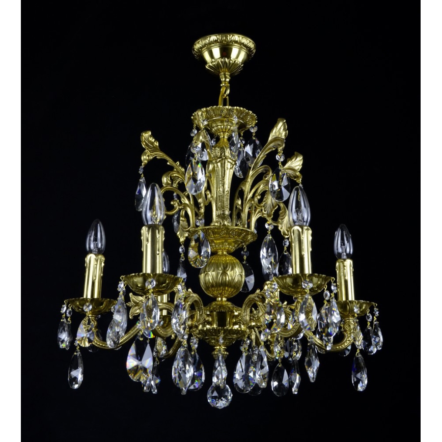 Wranovsky JWZ210061100 - Lámpara colgante de cristal ARIES 6xE14/40W/230V