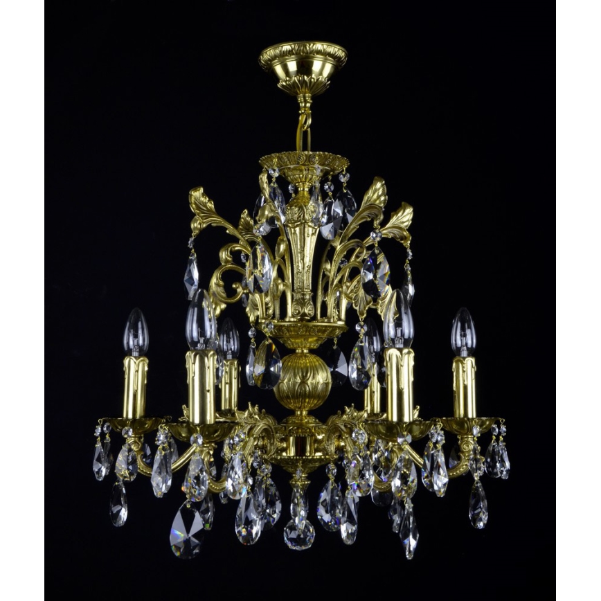 Wranovsky JWZ210061100 - Lámpara colgante de cristal ARIES 6xE14/40W/230V