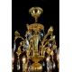 Wranovsky JWZ210061100 - Lámpara colgante de cristal ARIES 6xE14/40W/230V