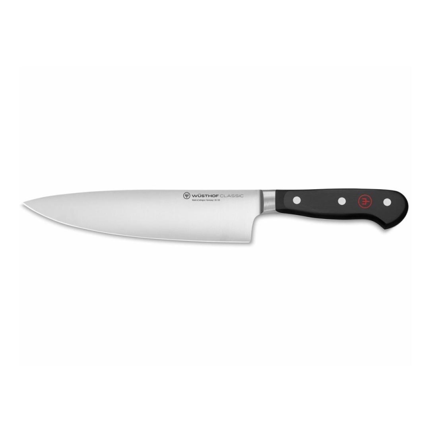 Wüsthof - Cuchillo de cocina CLASSIC 20 cm negro