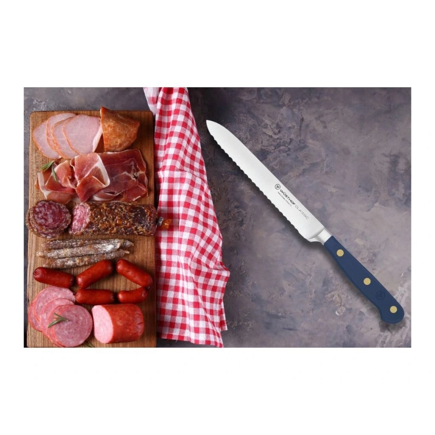 Wüsthof - Cuchillo de cocina CLASSIC COLOUR 14 cm azul