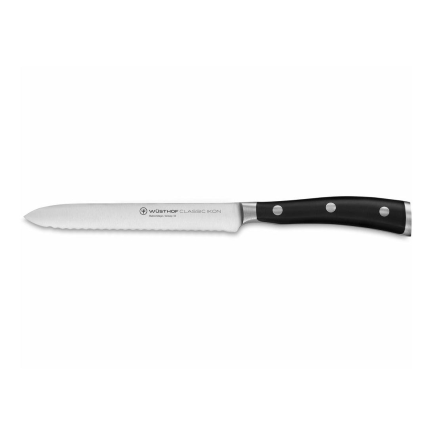 Wüsthof - Cuchillo de cocina CLASSIC IKON 14 cm negro