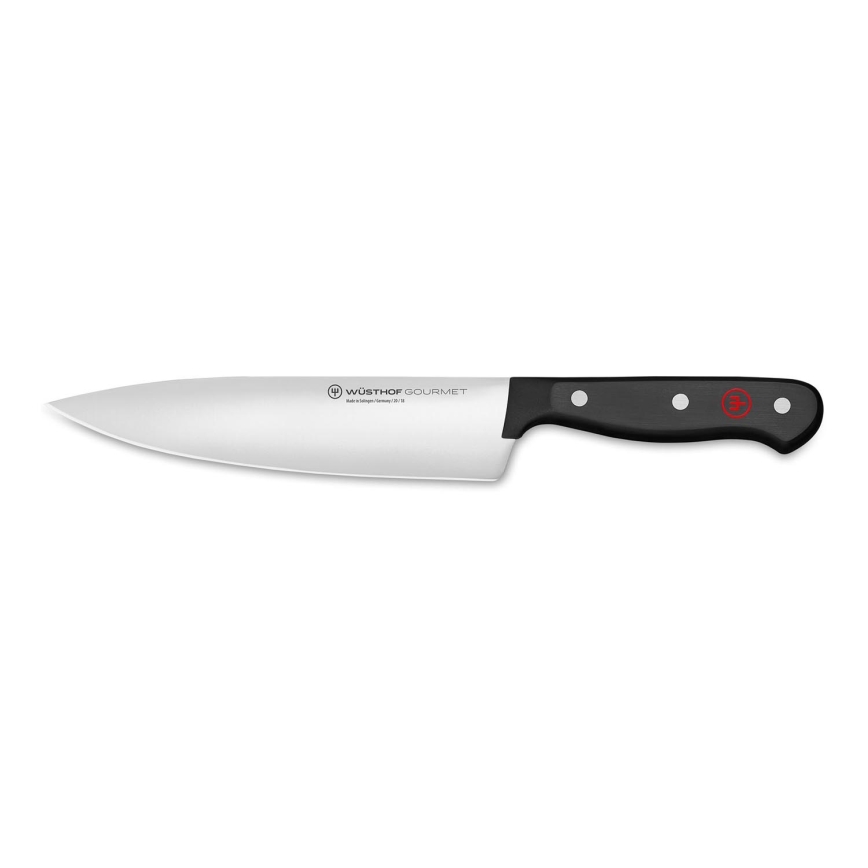 Wüsthof - Cuchillo de cocina GOURMET 18 cm negro