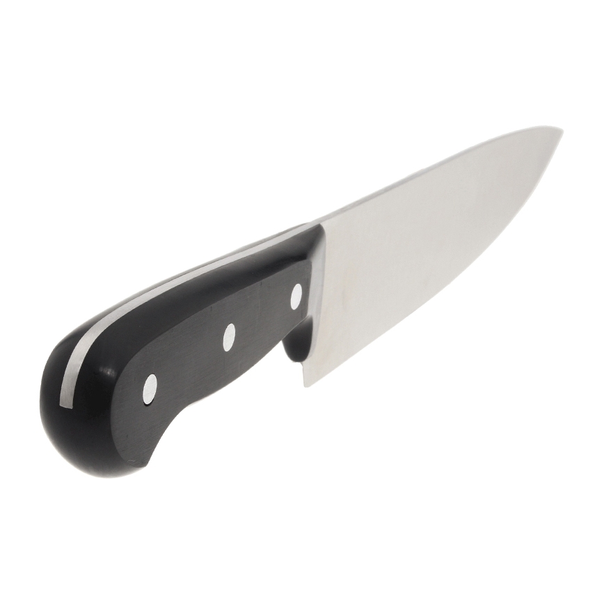 Wüsthof - Cuchillo de cocina GOURMET 18 cm negro