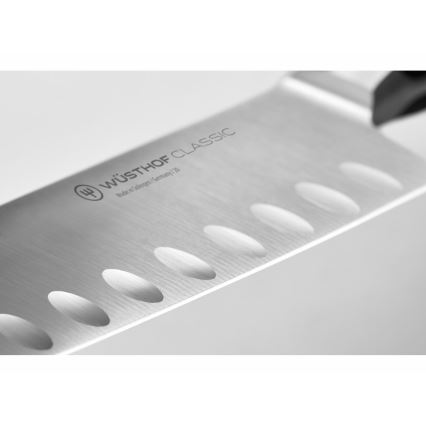 Wüsthof - Cuchillo de cocina japonés CLASSIC 17 cm negro