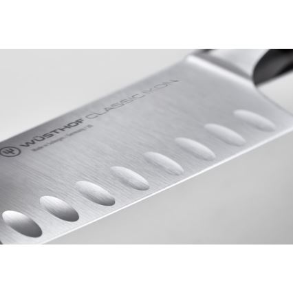 Wüsthof - Cuchillo de cocina japonés CLASSIC IKON 17 cm negro