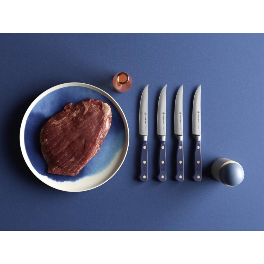 Wüsthof - Cuchillo de cocina para carne CLASSIC COLOUR 12 cm azul
