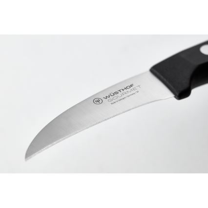 Wüsthof - Cuchillo de cocina para pelar GOURMET 6 cm negro